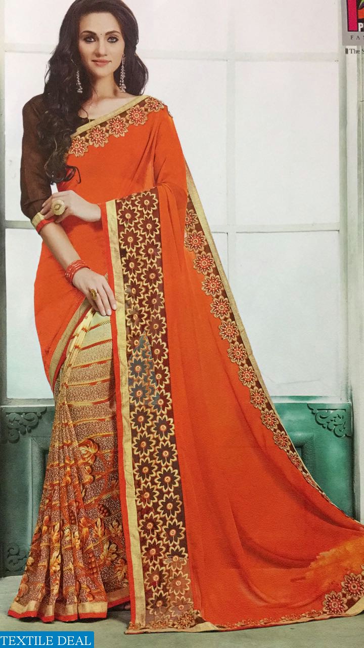 pikasho sparkle nx Wholesale work Saree